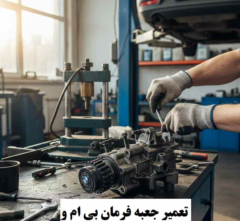 هزینه تعمیر جعبه فرمان بی ام و